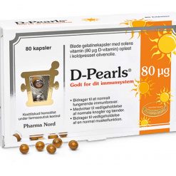 D-pearls fra Pharma Nord 80 µg